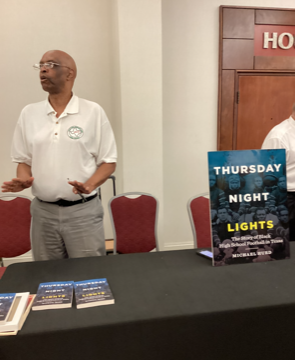 Michael Hurd, author, Thursday Night Lights. Photo by Burl "The Coach" Jones.