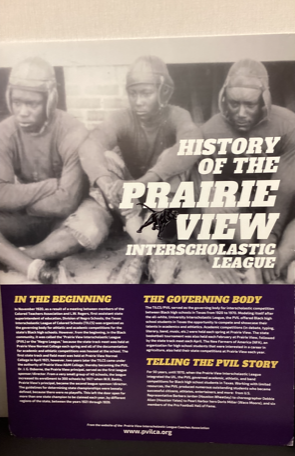History of the PVIL. Photo by Burl "The Coach" Jones.