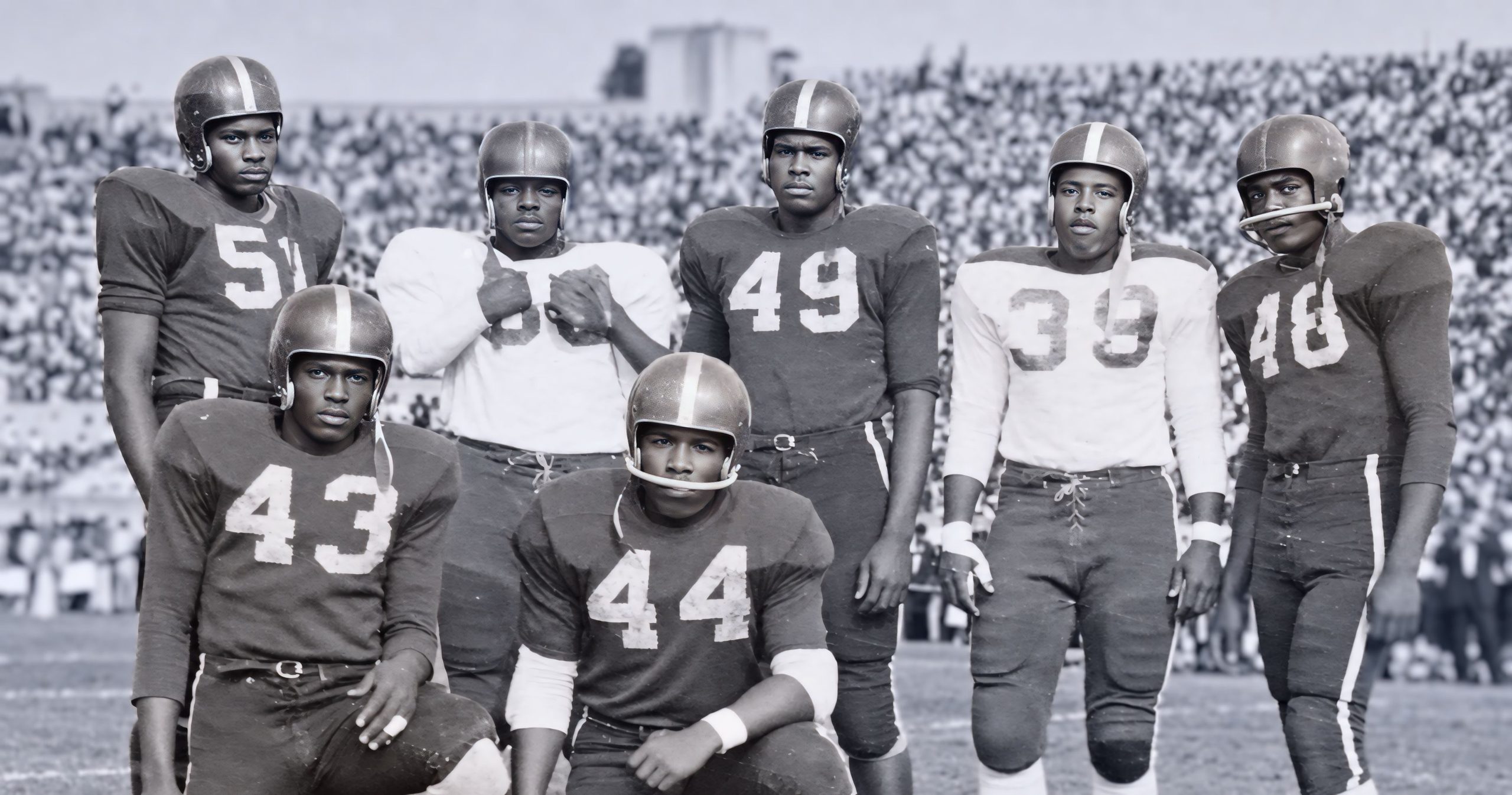 PVIL football players during a game