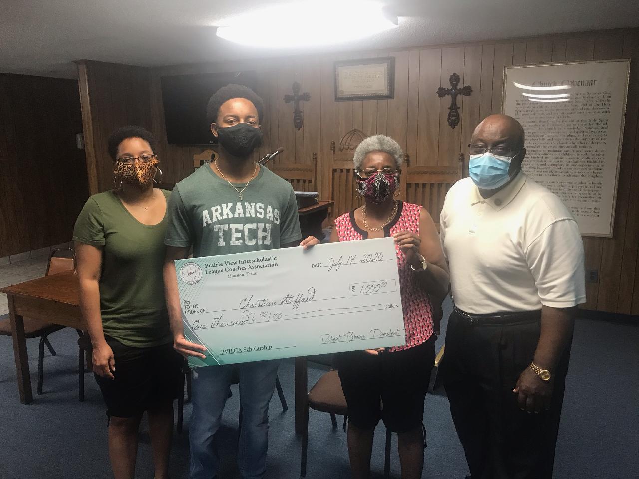 Christian Stafford - 2020 Scholarship Recipient